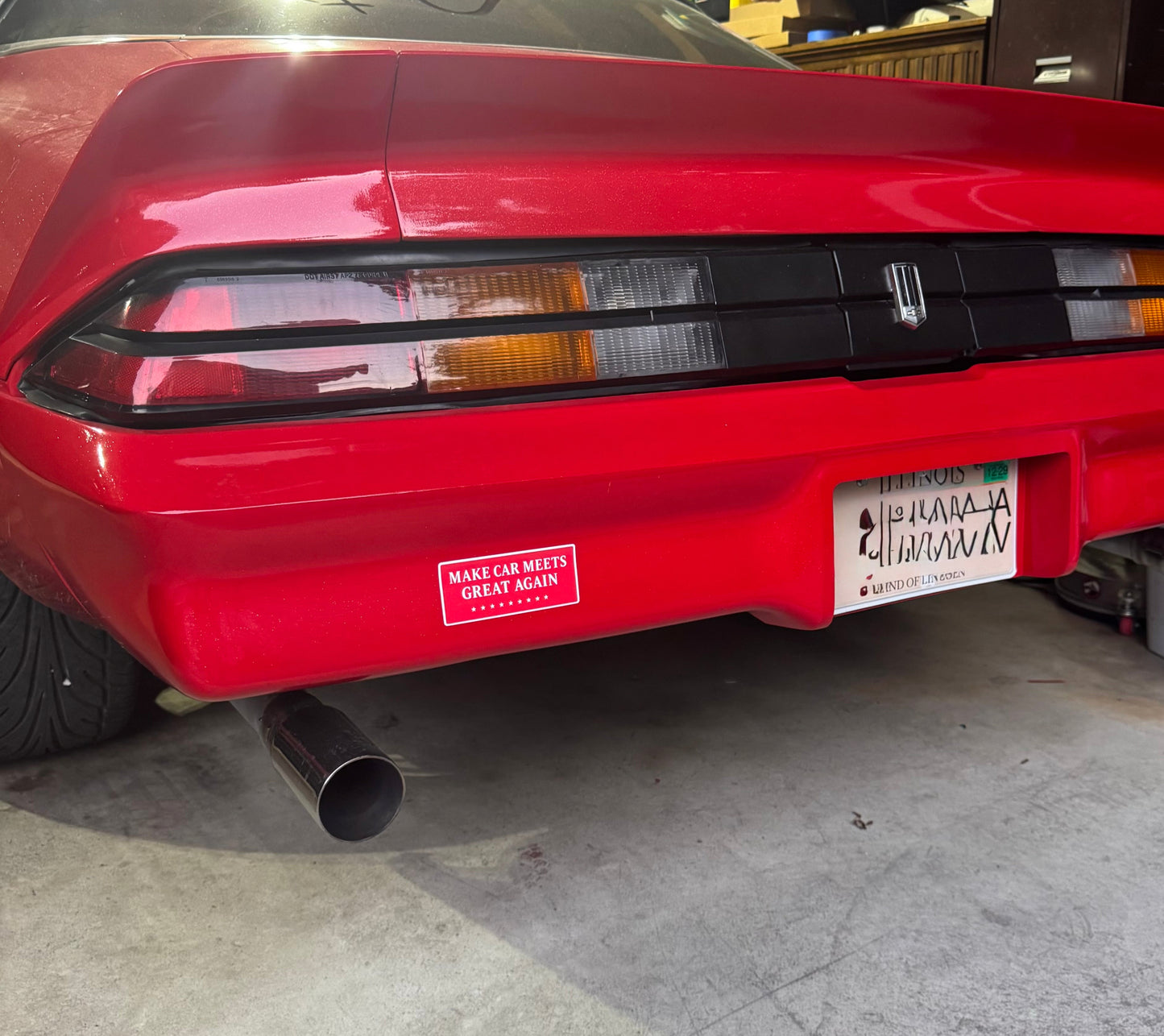 Make Car Meets Great Again Decal
