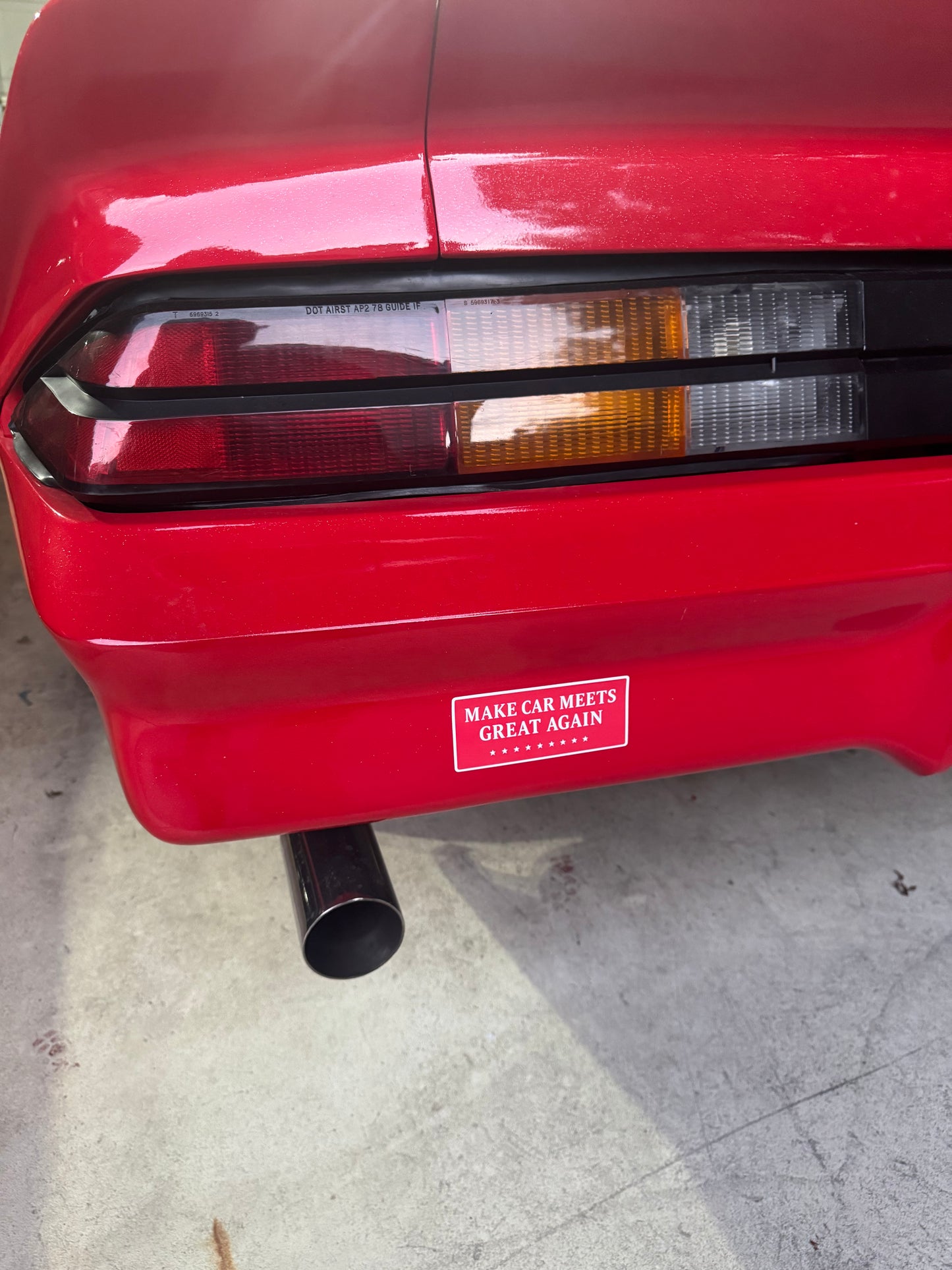 Make Car Meets Great Again Decal